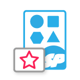 Nutzenmontage (Stickerbogen)