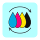 Recto verso CMJN – visuels différents (4/4 -couleur)